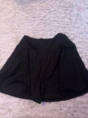 Old Navy Black High-Low Skirt